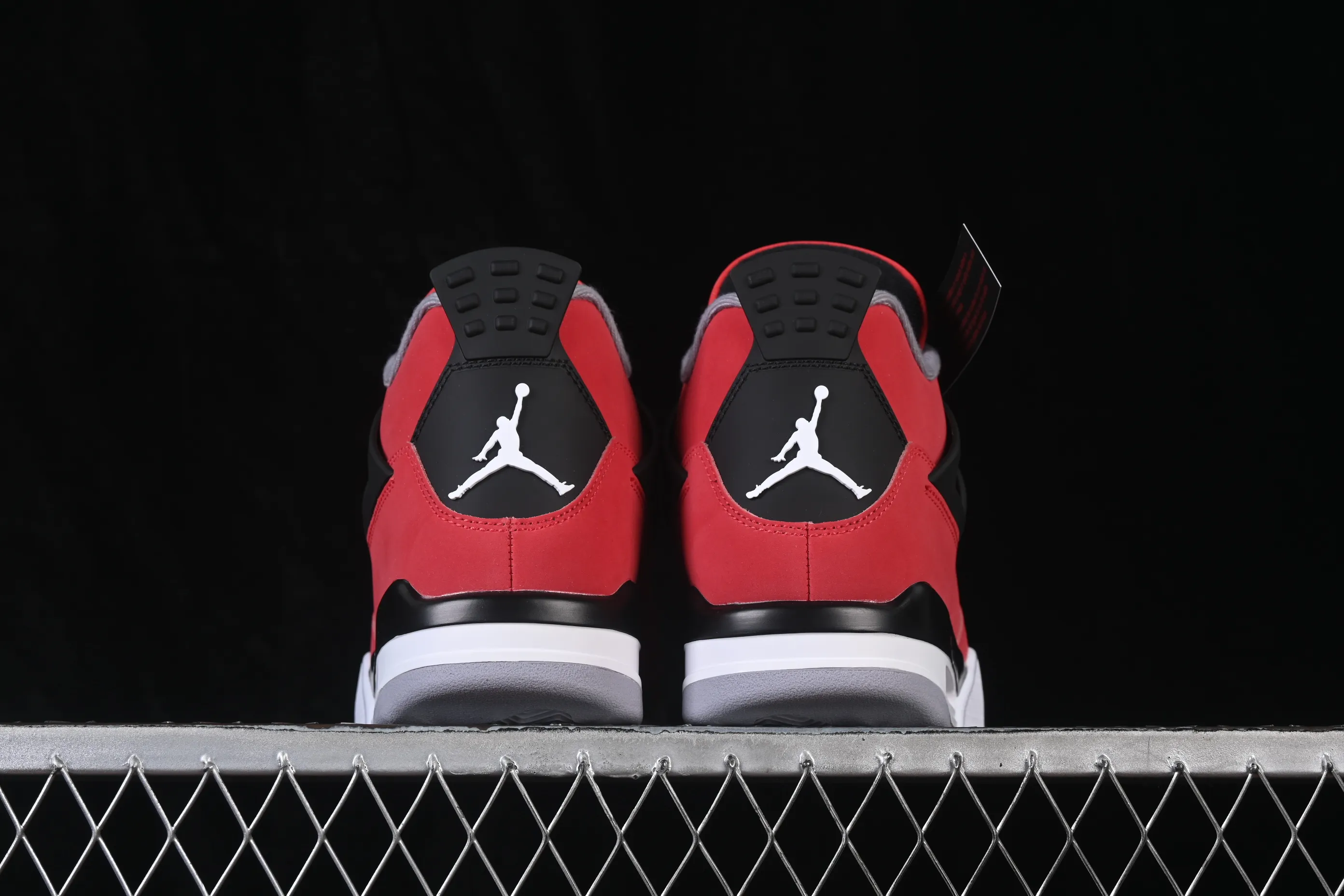 All categories Air Jordan Jordan series basketball shoes Air Jordan 4 LJR version Air Jordan 4 "Toro" AJ4 Joe 4 Big Red Bull replica basketball shoes FQ8138-600